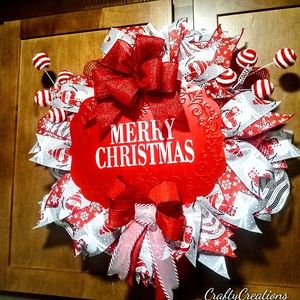 Christmas Wreath and Cancer Wreath